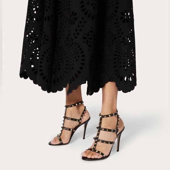 rockstud ankle strap